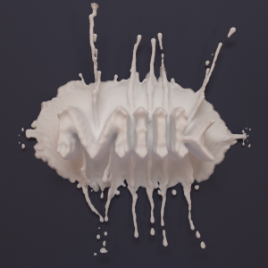 Literally spilled milk